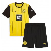 Borussia Dortmund Julian Ryerson #26 Domáci Detský futbalový dres 2024-25 Krátky Rukáv (+ trenírky)